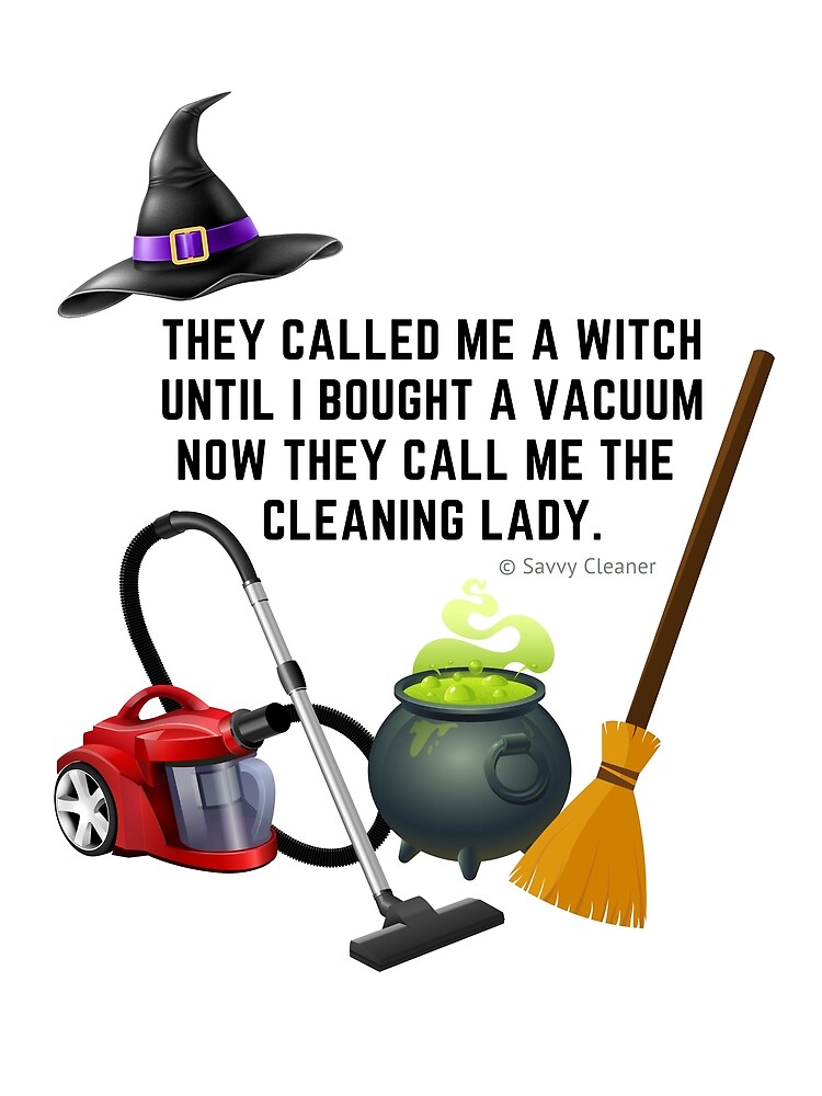 Funny Halloween Cleaning Shirts and Gifts by SavvyCleaner