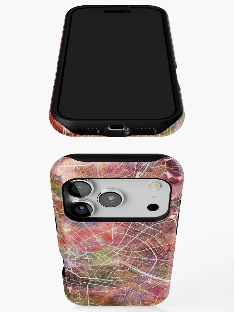 Thumbnail 3 of 4, iPhone Case, Berlin map designed and sold by MapMapMaps.
