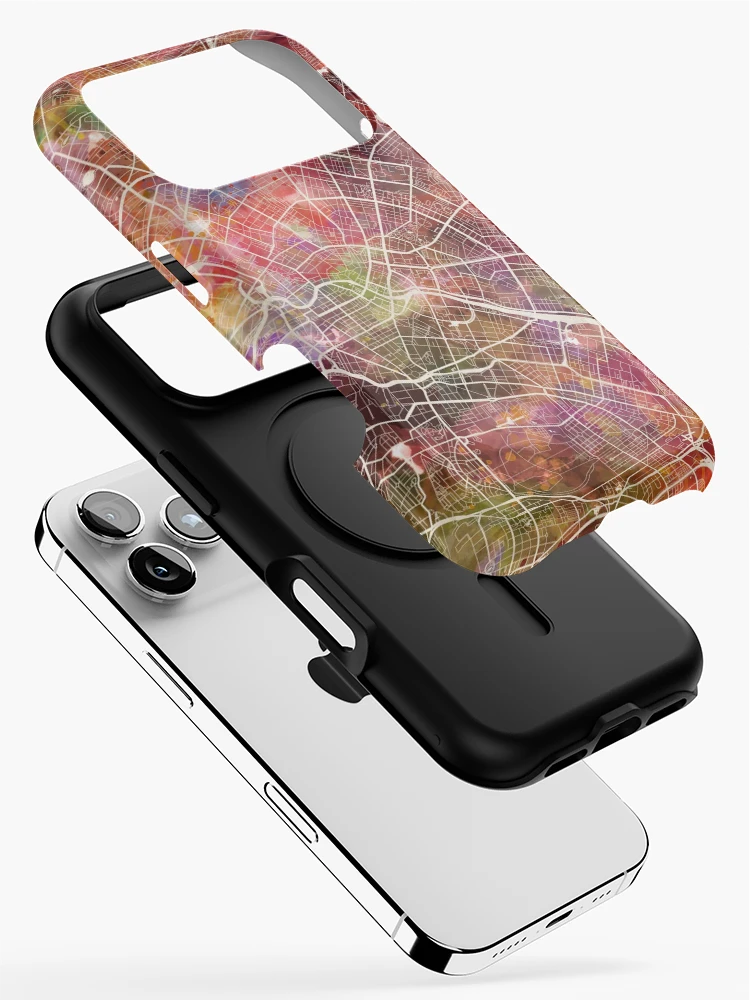 Thumbnail 2 of 4, iPhone Case, Berlin map designed and sold by MapMapMaps.