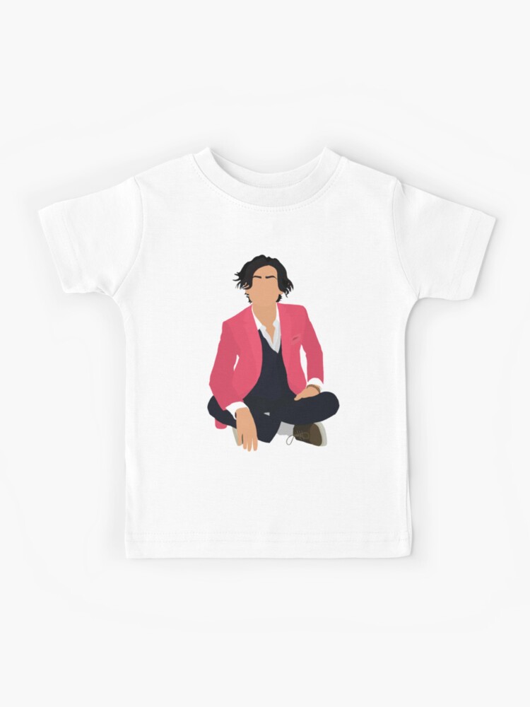 bewijs Kantine Excursie Aidan Gallagher Pink Suit drawinf" Kids T-Shirt for Sale by lexieee06 |  Redbubble