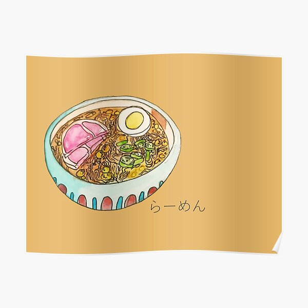 Ramen de Ponyo Poster