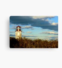 West Quaco Lighthouse Canvas Print