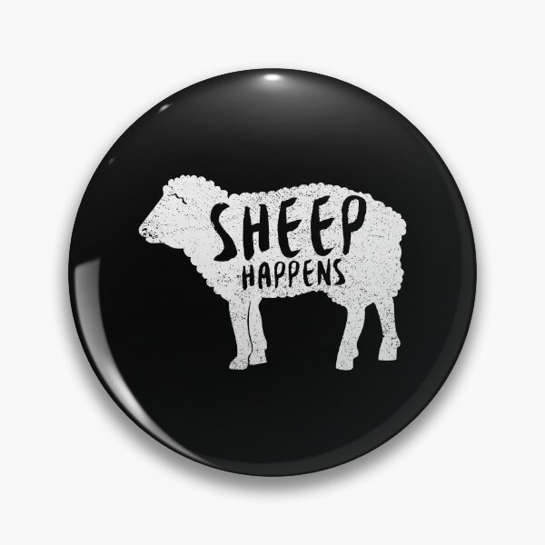 Item preview, Funny Sheep Happens designed and sold by artworkbyrihen.