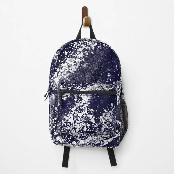 Item preview, Blue Black Watercolor Splashes designed and sold by eidrood.