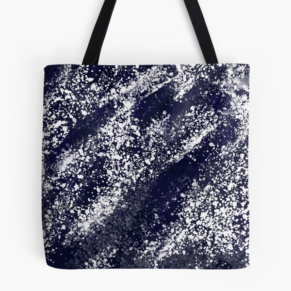 Item preview, Blue Black Watercolor Splashes designed and sold by eidrood.