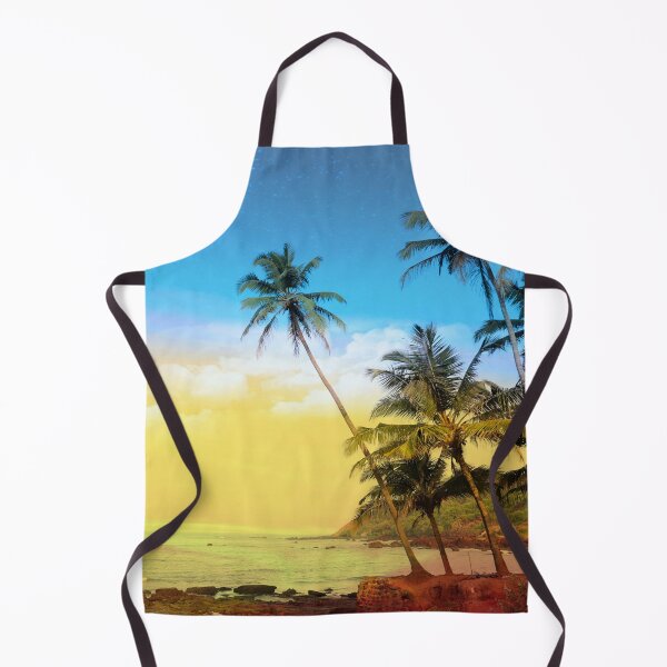 Item preview, Tropical Seaside Sunset View Alongside Palm Trees designed and sold by AnnaMirella.