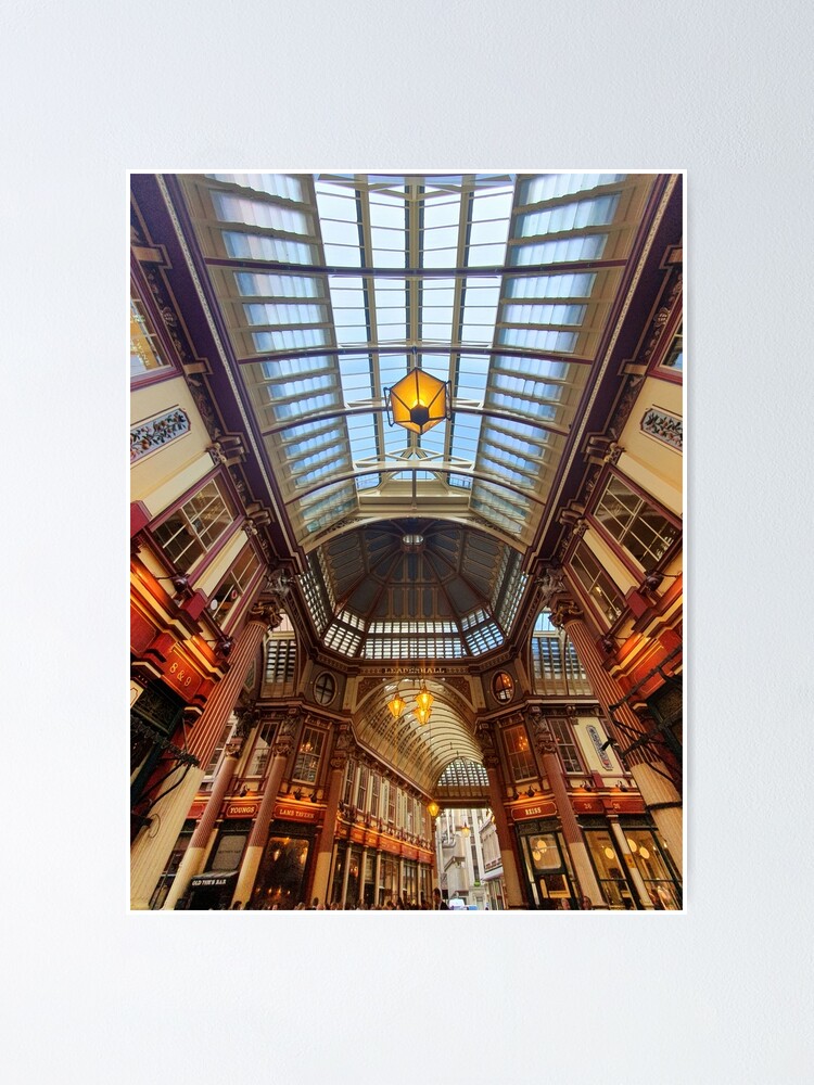 Thumbnail 2 of 3, Poster, Leadenhall Market designed and sold by TalBright.