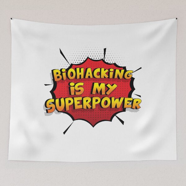 Item preview, BioHacking is my Superpower Funny Design BioHacking Gift designed and sold by Custom365.