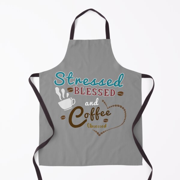 Item preview, Stressed blessed and coffee obsessed designed and sold by Djalane.