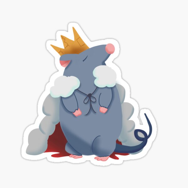 Rat king Sticker for Sale by B-d-t