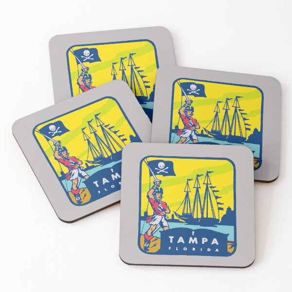 Item preview, Vintage Tampa Florida Decal designed and sold by Decal Mania.