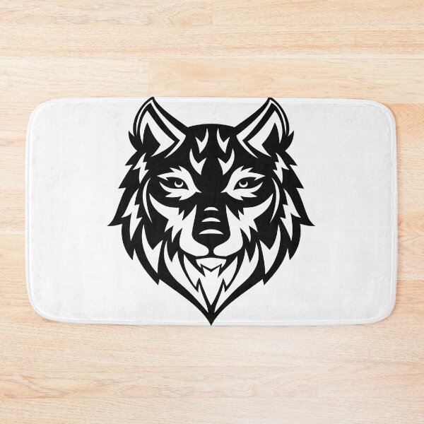 Item preview, Wolf silhouette design silhouette designed and sold by TshirtFuchs.