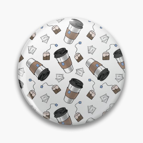 Item preview, Tea To Go Pattern  designed and sold by Graphite's Echo.