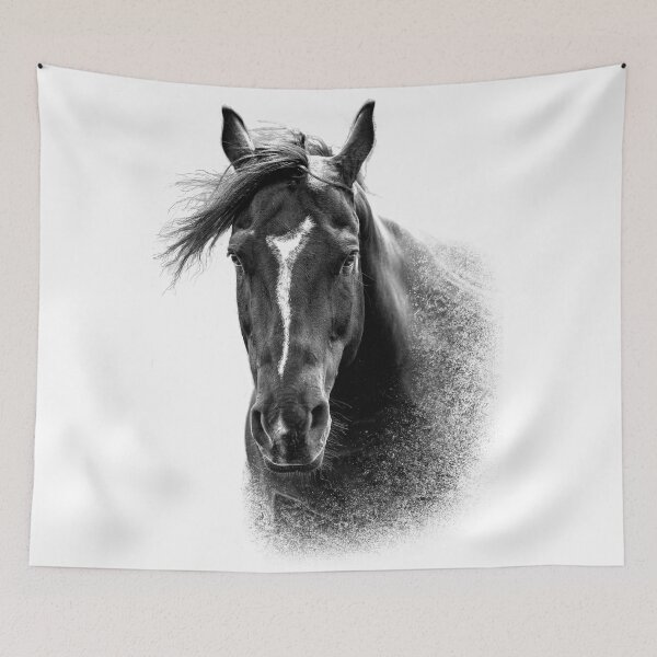 Item preview, Black Horse Portrait  designed and sold by Vargulich.