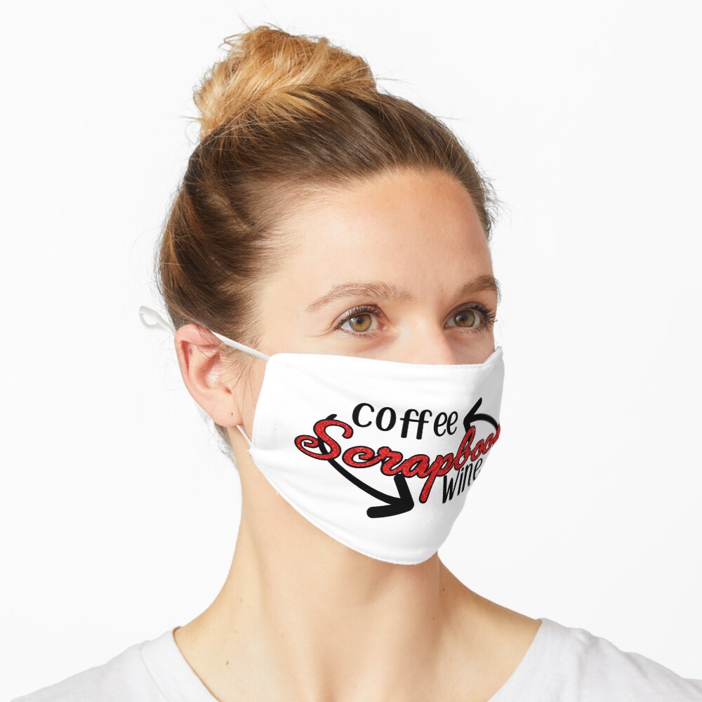Coffee - Scrapbook - Wine Mask