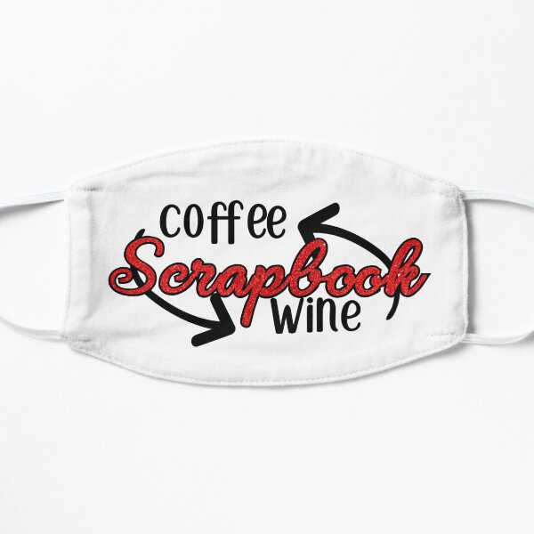 Coffee - Scrapbook - Wine Mask