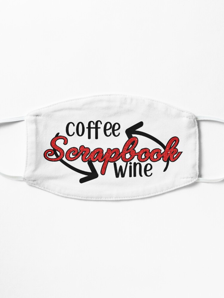 Alternate view of Coffee - Scrapbook - Wine Mask