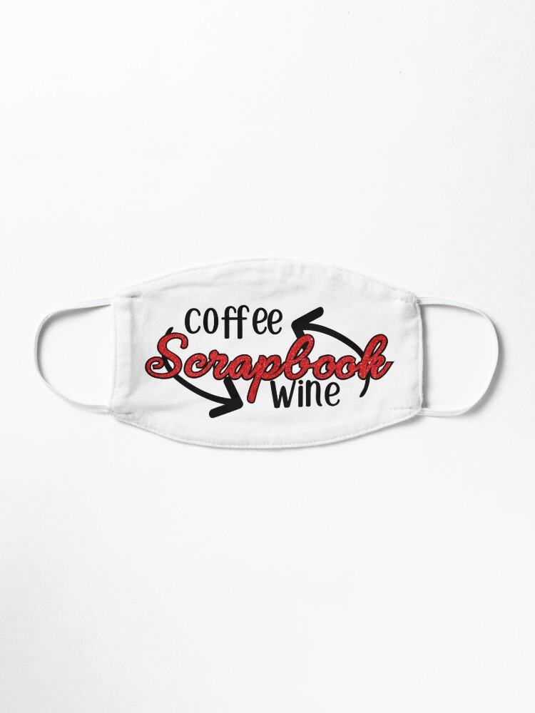 Alternate view of Coffee - Scrapbook - Wine Mask