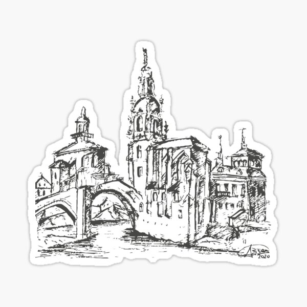 BILBAO y San Antón Pegatina