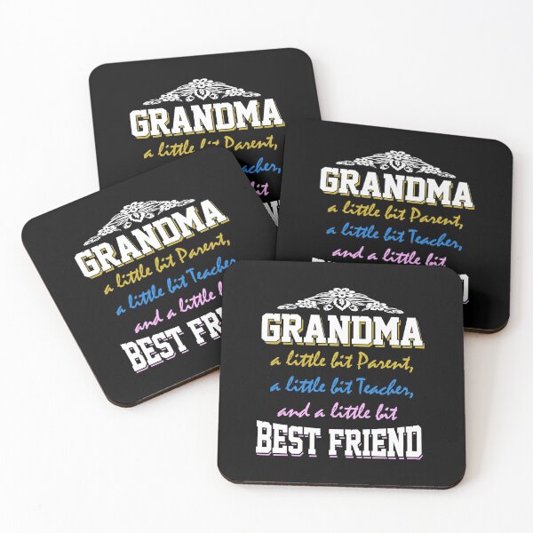 Item preview, Grandma a little bit best friend - Awesome grandma Gift designed and sold by Teenation9.