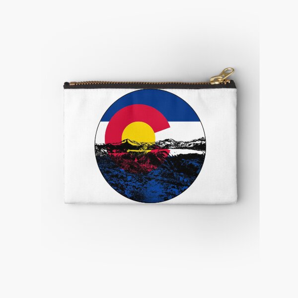 Item preview, Colorado State Flag with Mountains designed and sold by devinswy.
