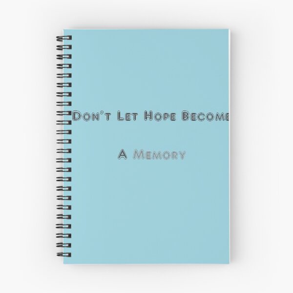 Item preview, Don't Let Hope Become a Memory designed and sold by JoeyD-Stabbie.
