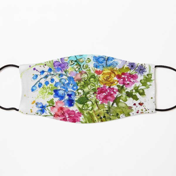 Floral Bouquet Kids Mask