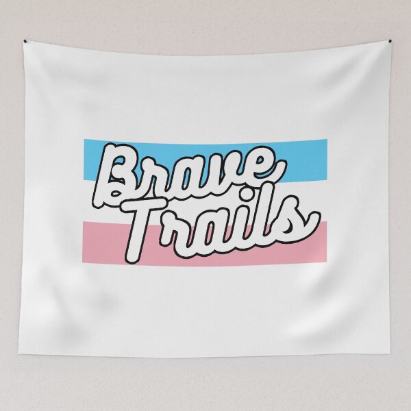Item preview, Trans Flag designed and sold by BraveTrails.