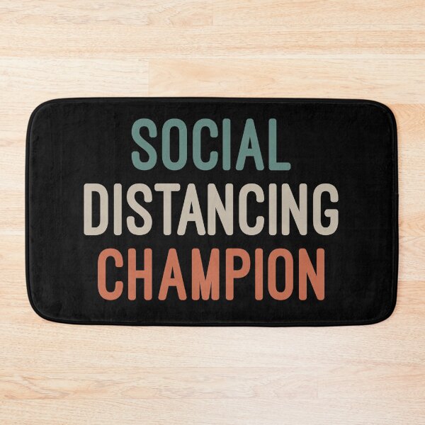 Item preview, Social Distancing Champion Shirt designed and sold by KunKhalil.