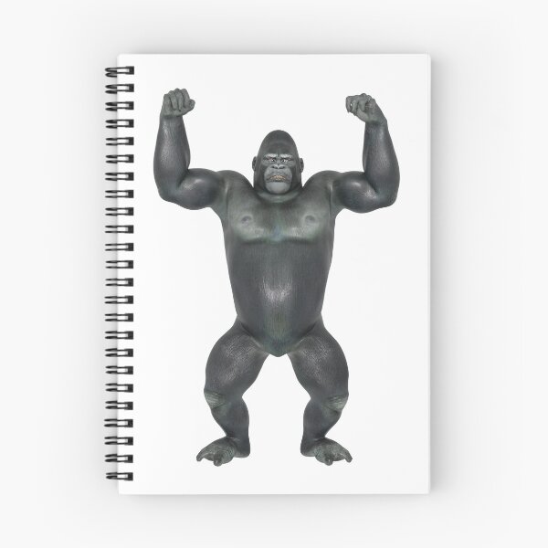 Artikelvorschau, Dominanter Gorilla, Affe, Menschenaffe entworfen und verkauft von MIRO3D.