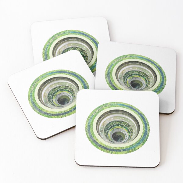 Concentric circles Coasters (Set of 4)