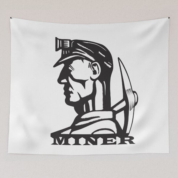 Item preview, Coal Miner   designed and sold by close-up.biz.