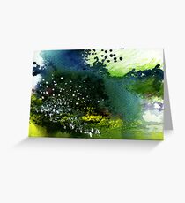 Light Music Greeting Card