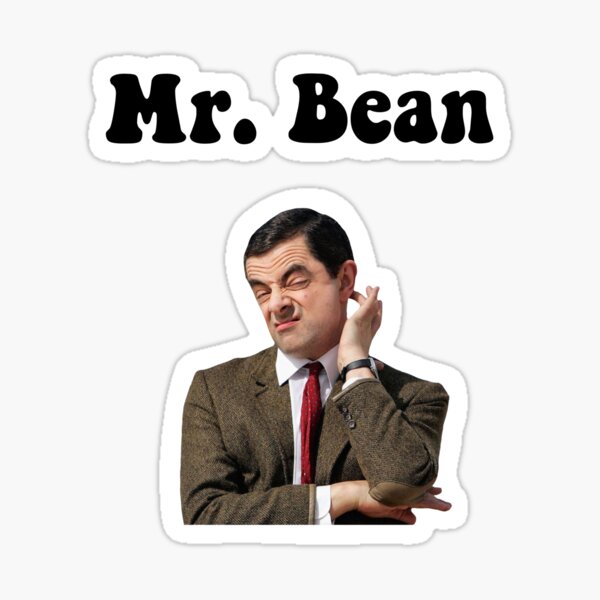 Mr Bean Stickers | Redbubble