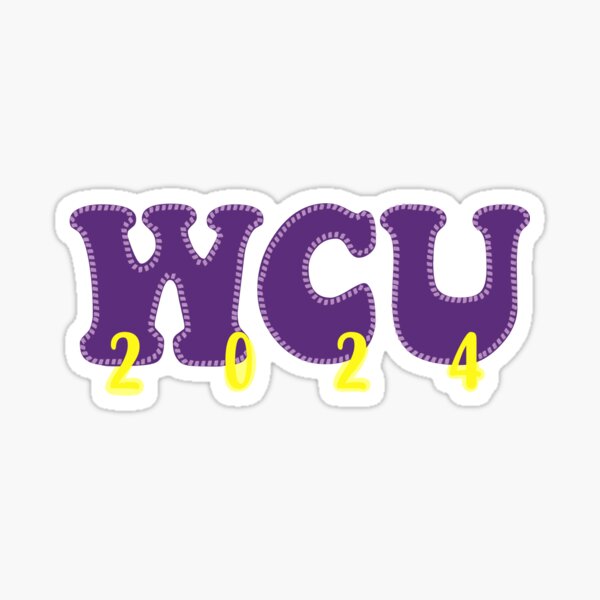 WCU 2024 Sticker For Sale By Marynell Redbubble   St,small,507x507 Pad,600x600,f8f8f8 