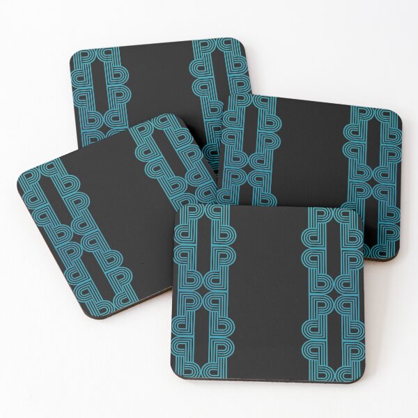 Item preview, Black and Blue Summer Pattern designed and sold by cofera.