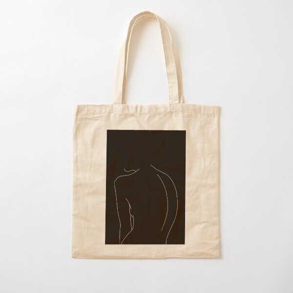 Item preview, Nude back line drawing illustration - Alex Black designed and sold by TheColourStudy.