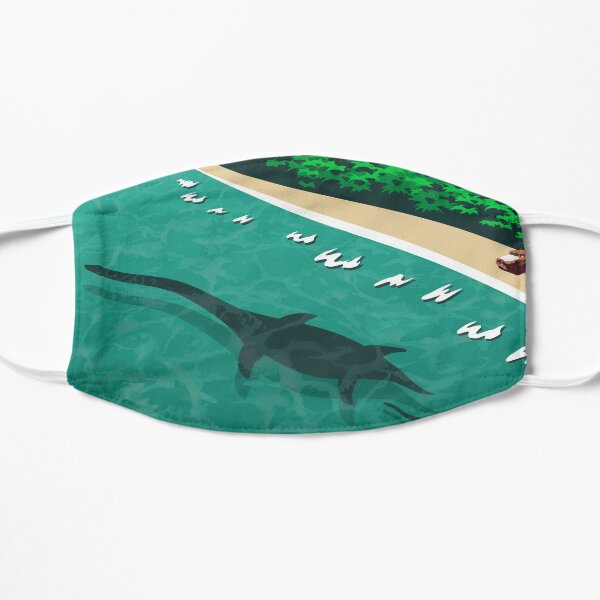 Pinto Plesiosaurs Flat Mask