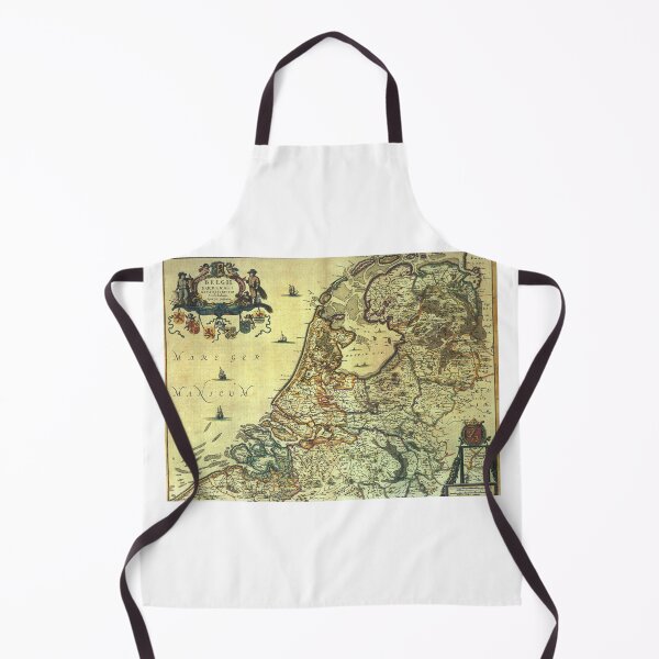 Item preview, Map of The Netherlands, 1658 designed and sold by MUZA9.