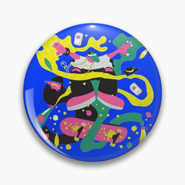 Item preview, Skateboard underground colorful hypebeast illustration designed and sold by nanaminhae.