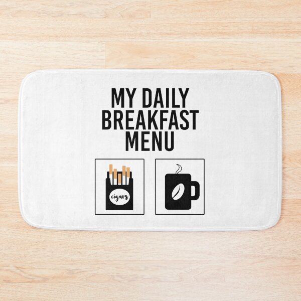 Item preview, Smoker breakfast - coffee and cigarettes designed and sold by lsvds.