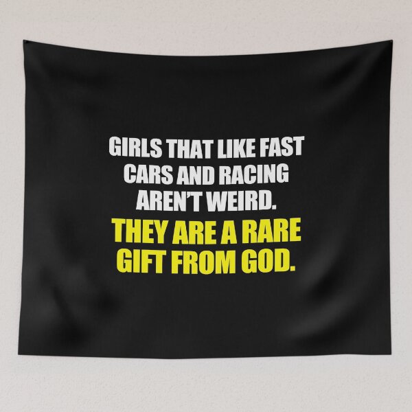 Item preview, Girls that like fast cars and racing - Awesome car loving girl Gift designed and sold by Teenation9.