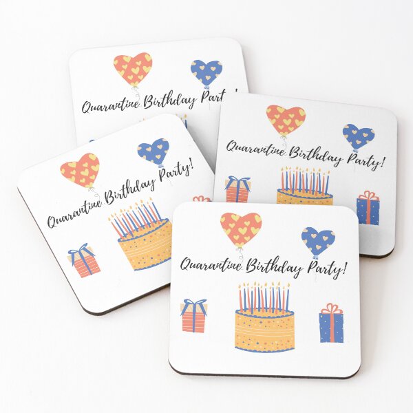 Item preview, Quarantine Birthday Party! designed and sold by Dinoroarrr.
