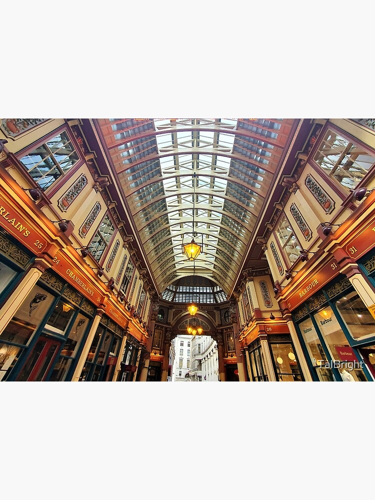Thumbnail 3 of 3, Photographic Print, Leadenhall Market, London designed and sold by TalBright.