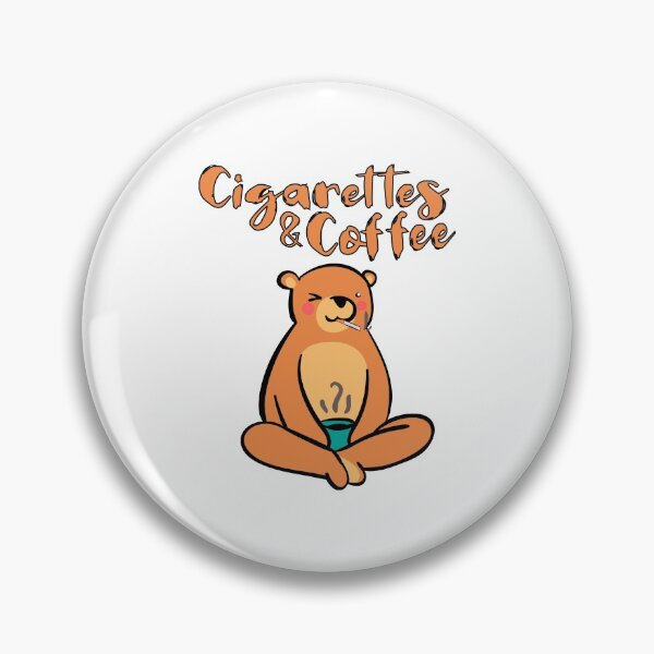 Item preview, Kopie von Smoking bear drinks coffee for breakfast designed and sold by lsvds.