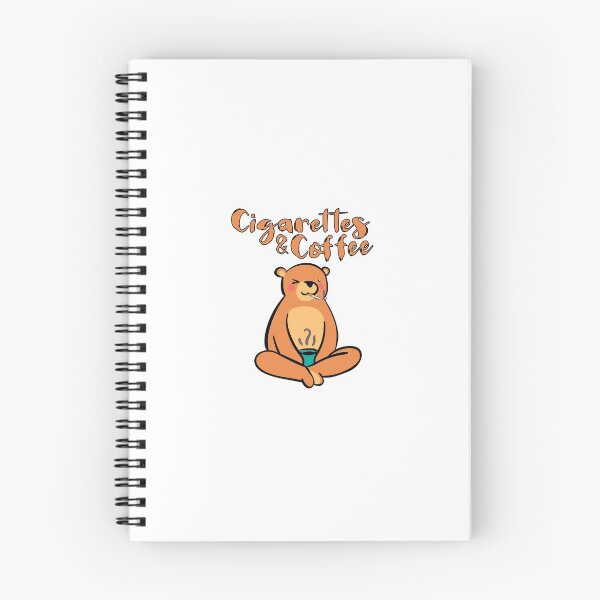 Item preview, Kopie von Smoking bear drinks coffee for breakfast designed and sold by lsvds.