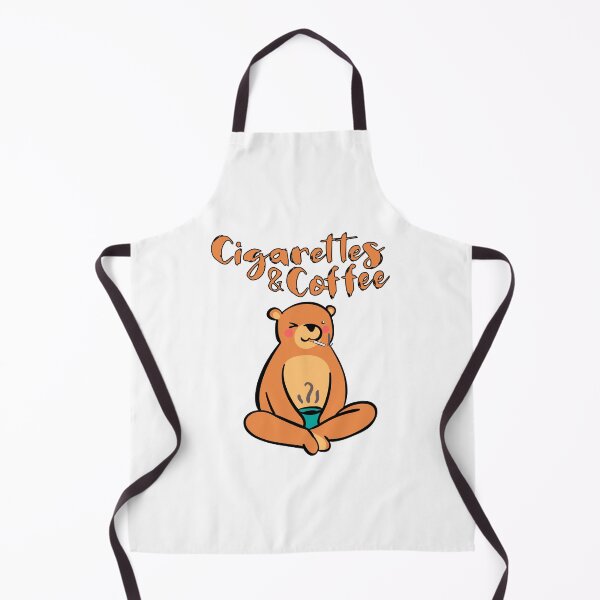 Item preview, Kopie von Smoking bear drinks coffee for breakfast designed and sold by lsvds.