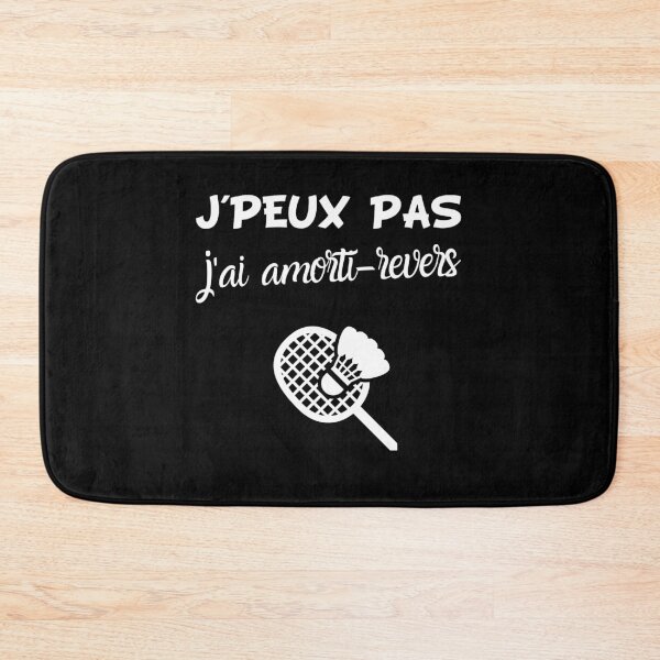 Item preview, I can't I cushioned badminton backhand designed and sold by joozybart.