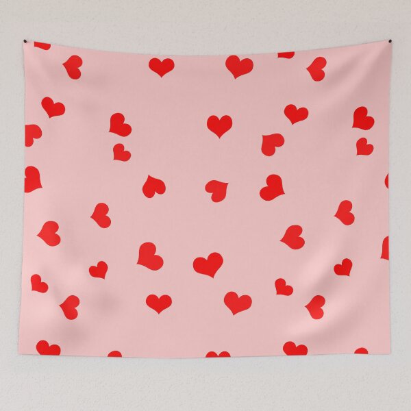 Item preview, Red Lovely Hearts designed and sold by KMStudio0612.