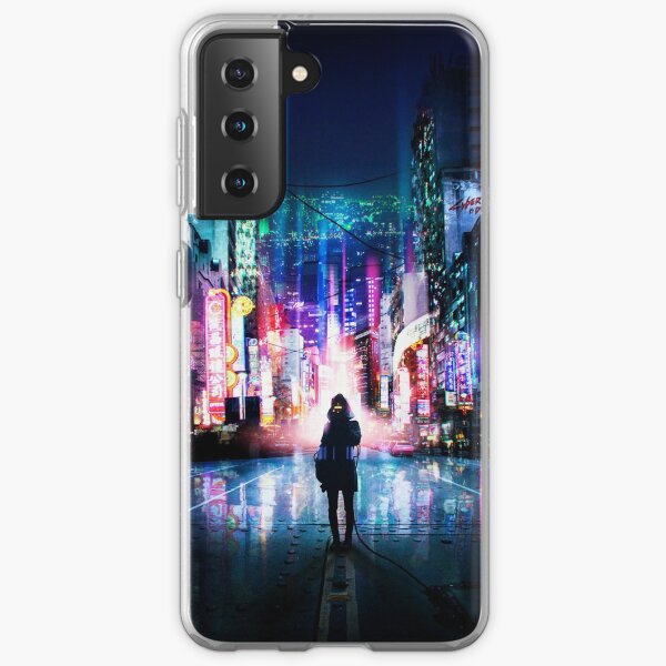 Tokyo Cyberpunk Japan Samsung Galaxy Soft Case